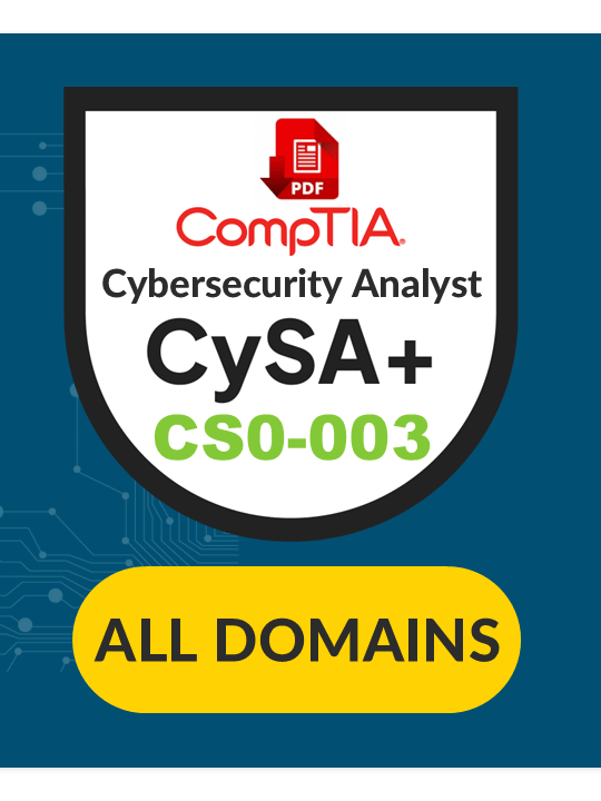 CompTIA CySA+ (CS0-003) - Complete Certification Slides product image (1)