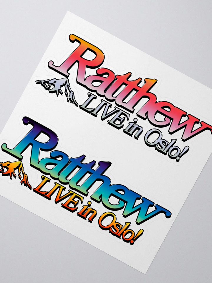 live in oslo sticker product image (2)