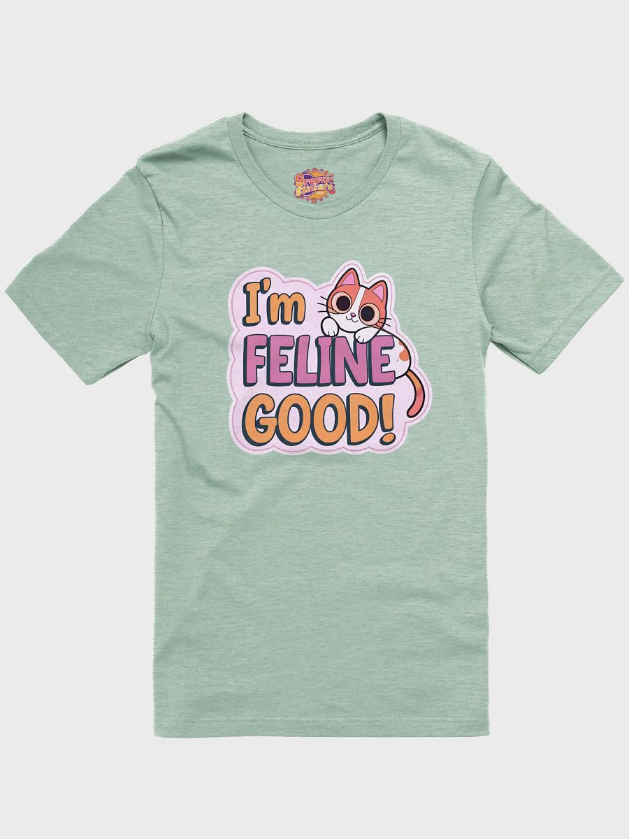Feline Good Cartoon Cat T-Shirt product image (1)