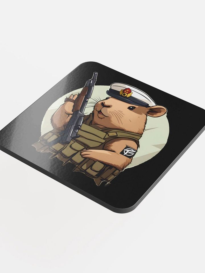 TopFrag™ Cappy Glossed Cork Coaster product image (1)