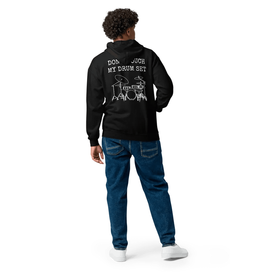 Don't Touch My Drum Set zip hoodie product image (8)