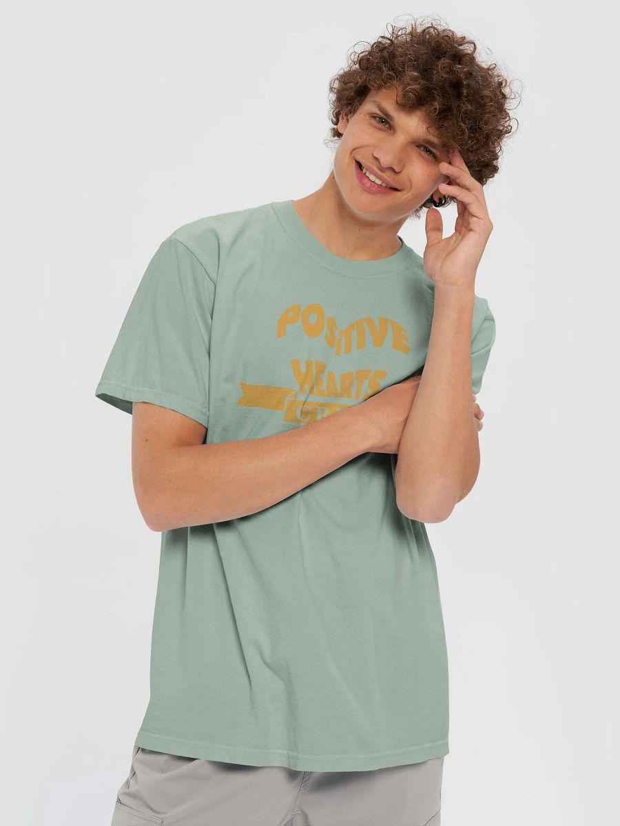 Positive Hearts Crew Orange T-Shirt product image (66)