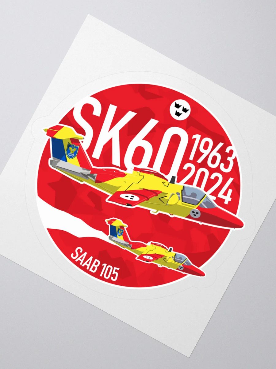 SAAB SK60 Retirement Sticker product image (2)