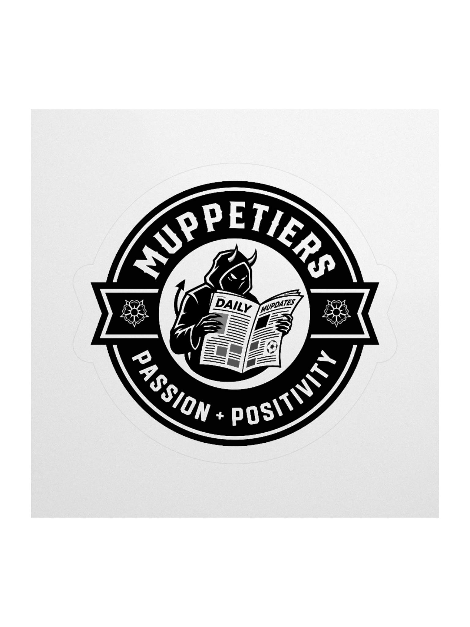 Muppetiers Alt-Logo Kiss Cut Stickers product image (1)