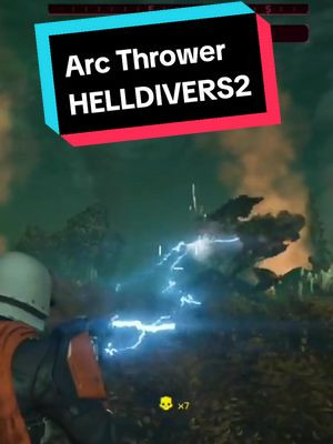 The most Underrated Gun in HELLDIVERS2, The Arc Thrower! #helldiver2 #arcthrower #hd2 #democracy 