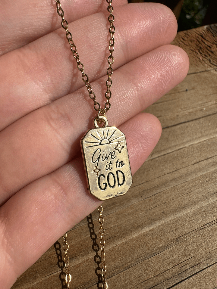 Give it to God Necklace product image (1)