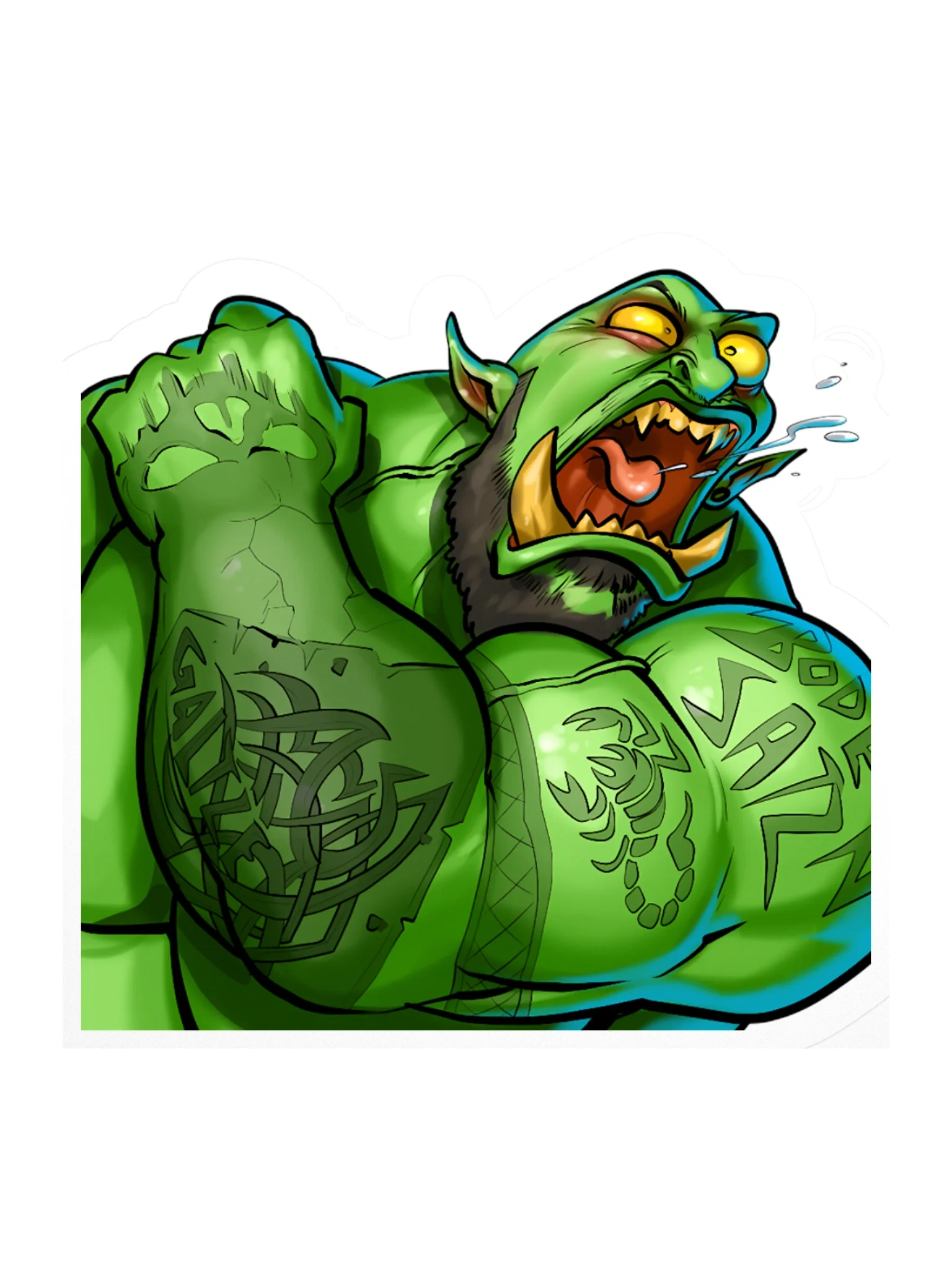 CHAZE | Ork-Avatar Sticker product image (1)