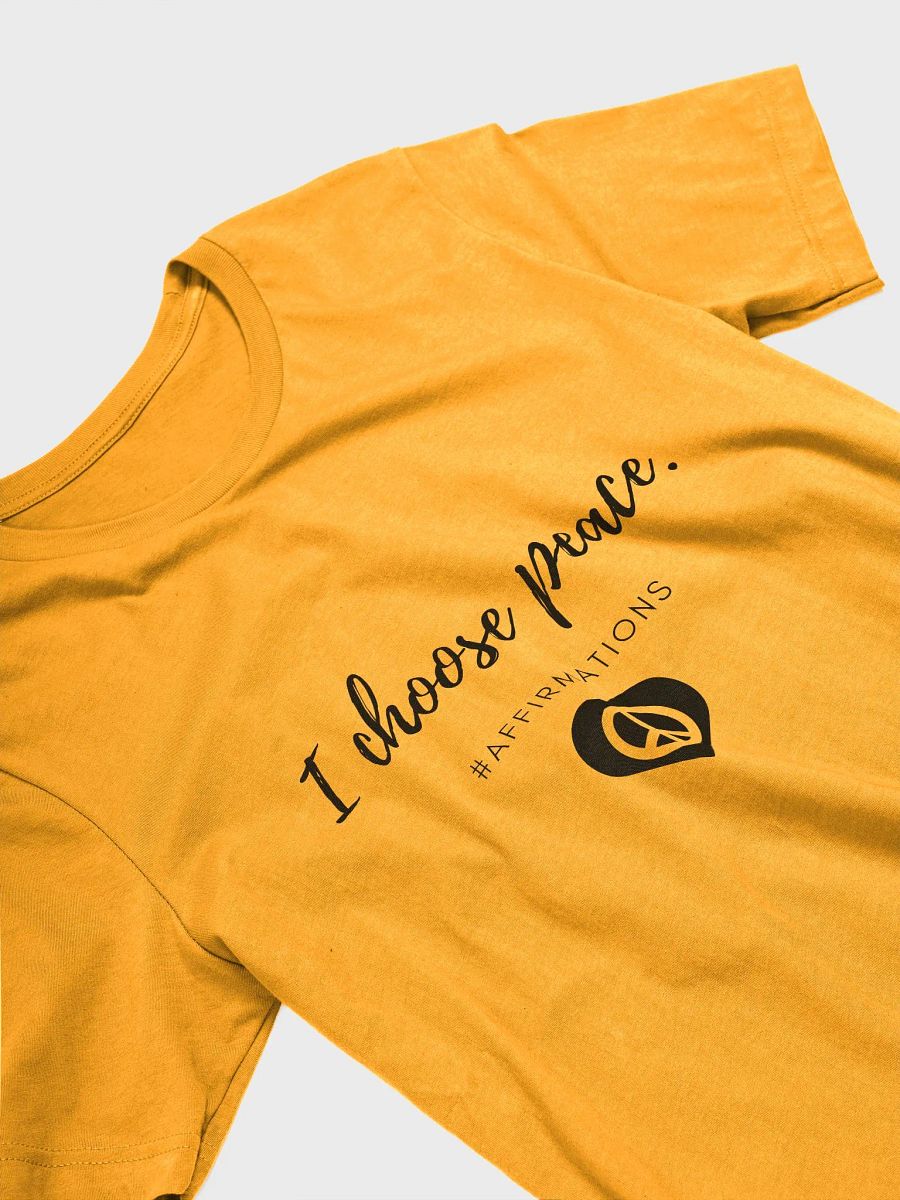 I choose peace Dark Unisex Super soft T-Shirt product image (17)