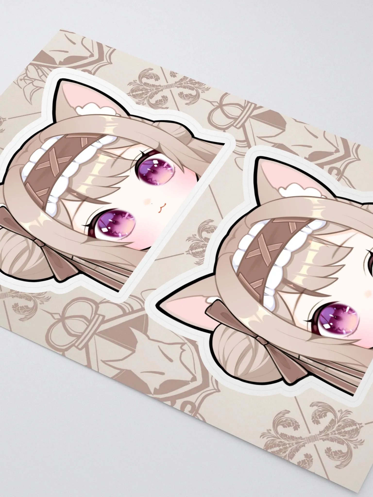 Mocha Peeker Sticker Set B product image (3)