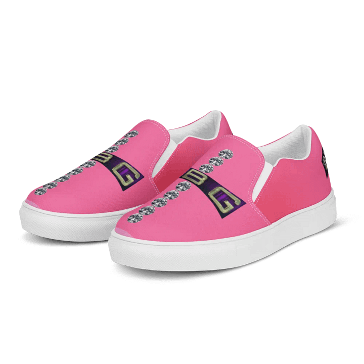 BBG Pink Diamond Cross Women's Slip On product image (2)