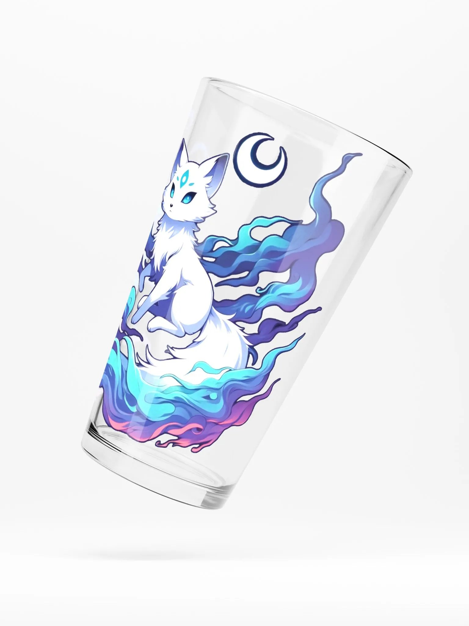 Mystical Moon Fox Shaker Pint Glass product image (5)