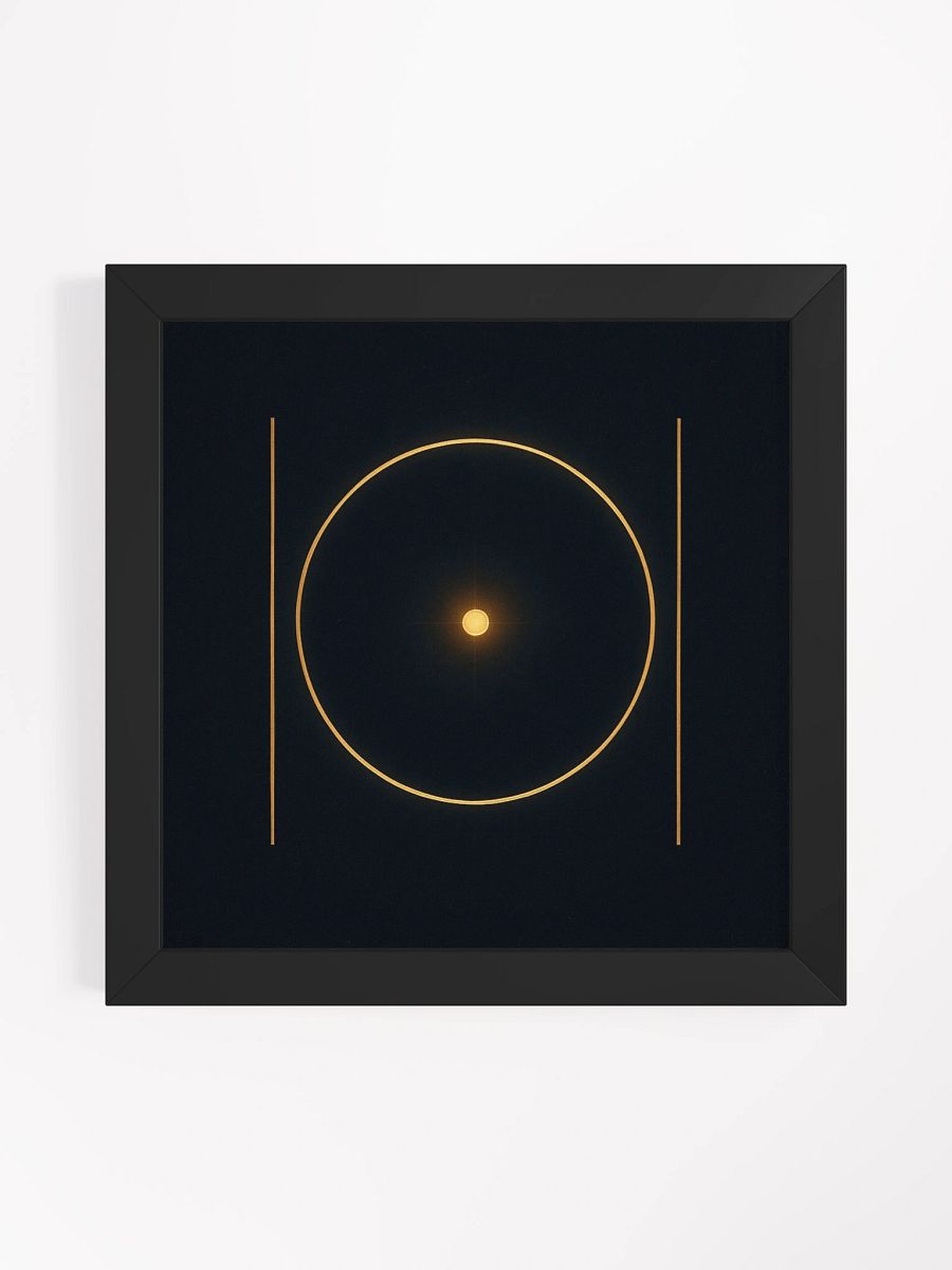 The Circumpunct – Framed Matte Print product image (1)