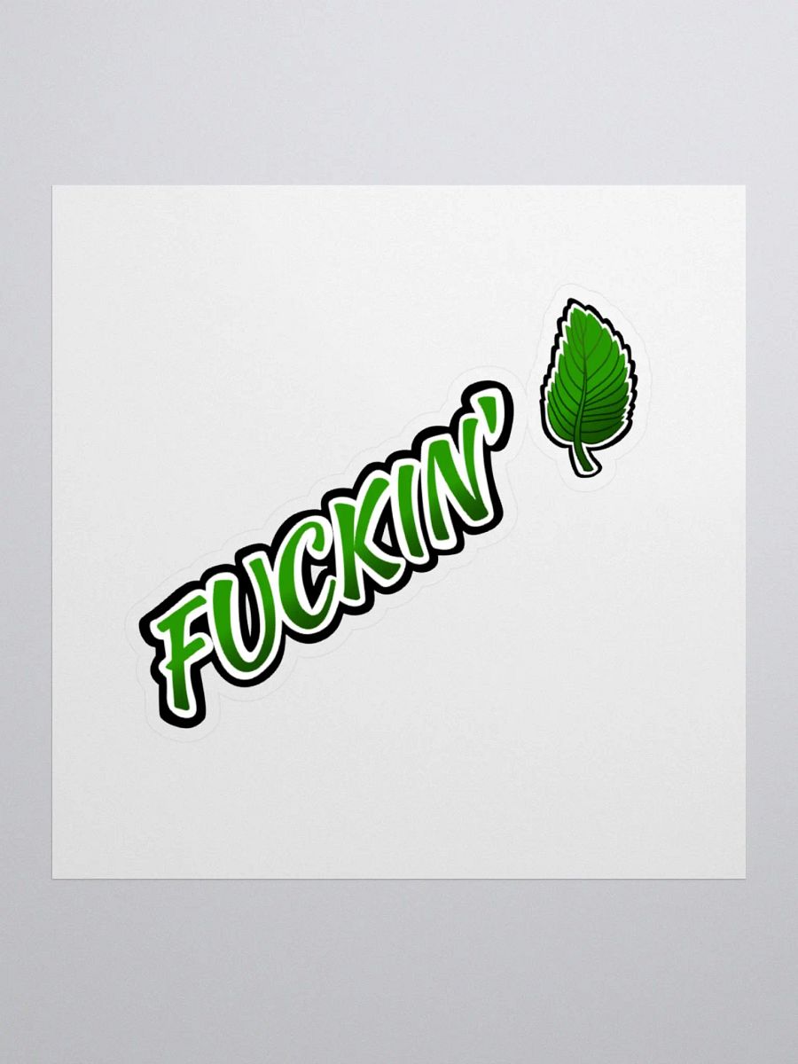 Fuckin' Mint Sticker product image (1)