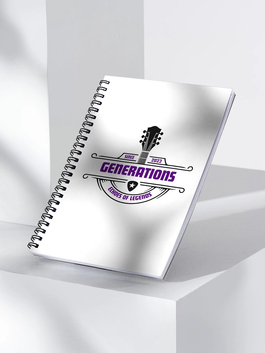 Generations Spiral Notebook product image (3)