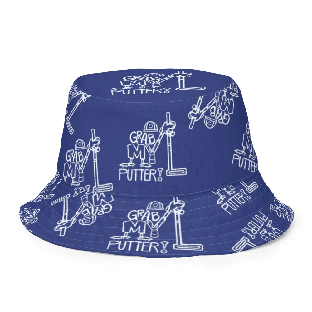 Grab My Putter Reversible Bucket Hat: Large Logo product image (2)