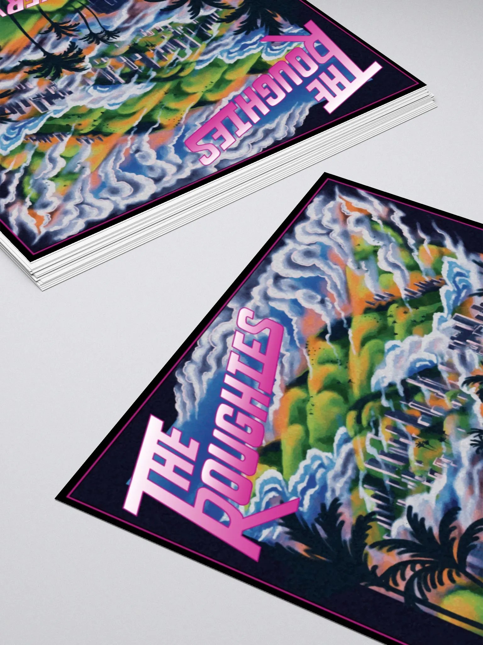 The Roughies - Everywhere's An Island Album Cover Kiss Cut Stickers product image (4)