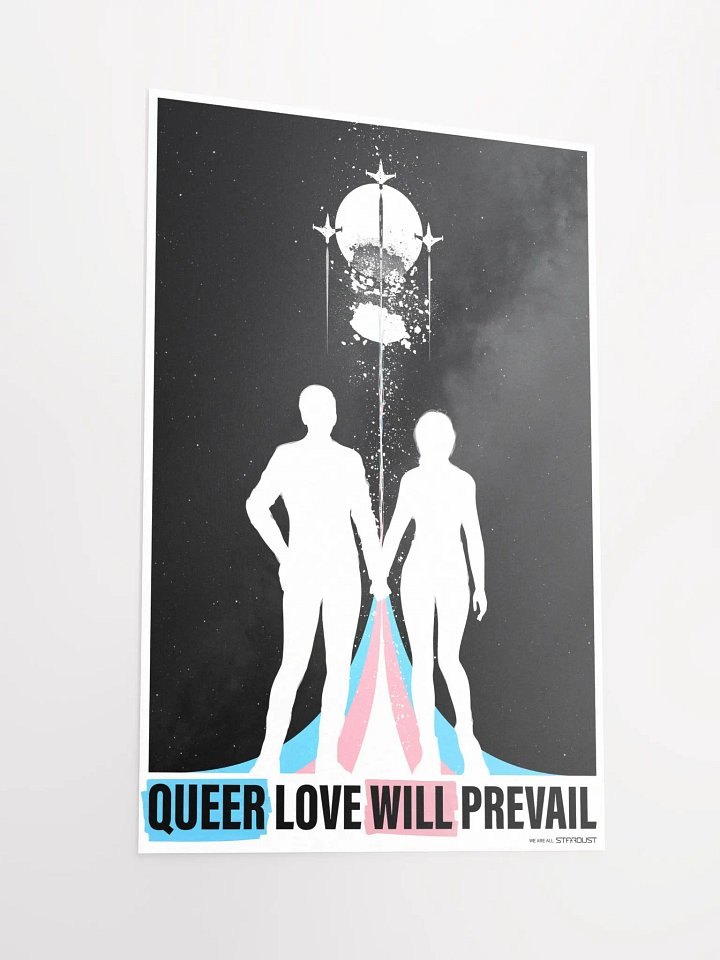 "Queer Love Will Prevail" Charity Poster product image (2)