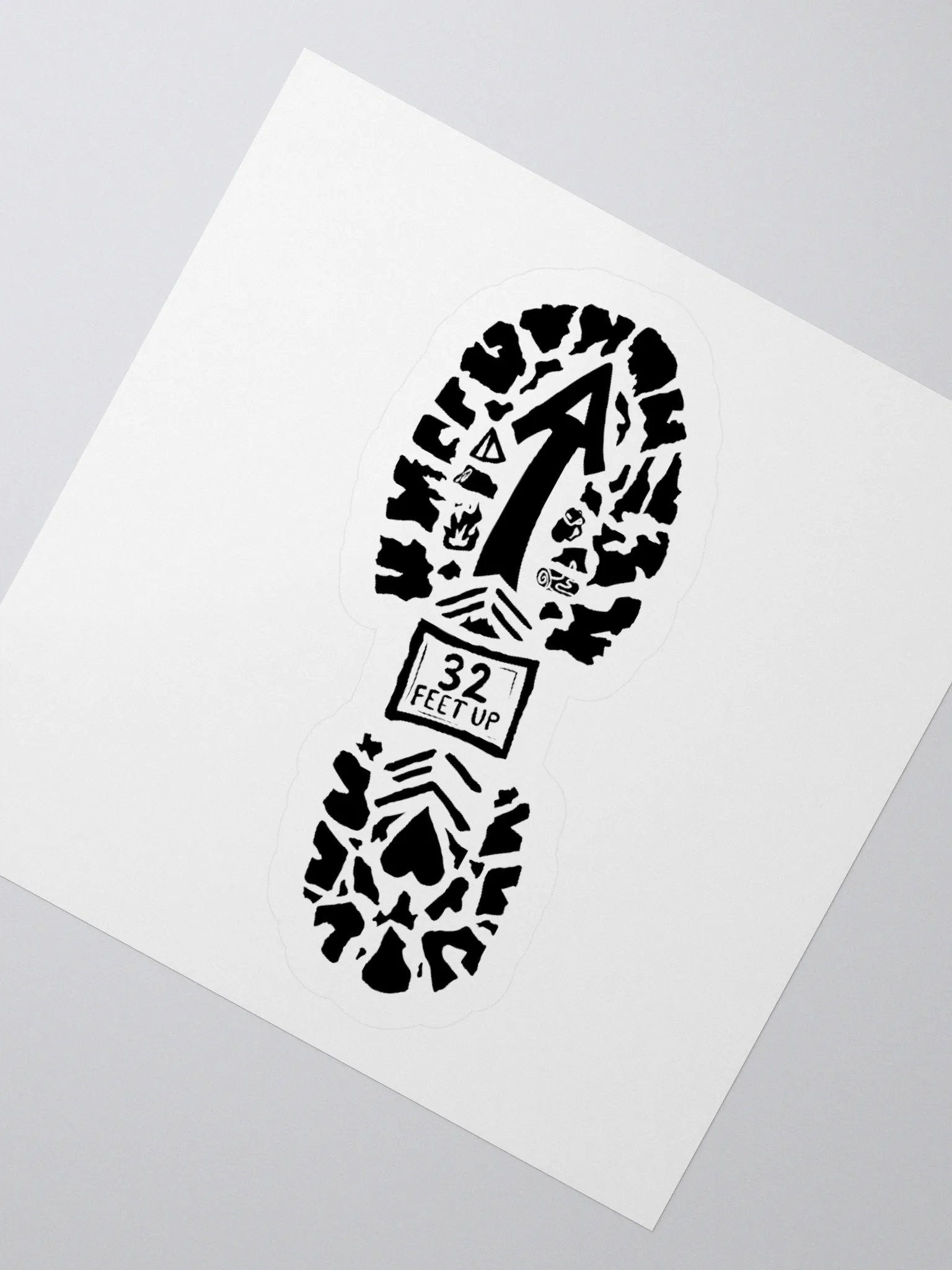 32 Feet Up - Appalachian Trail Sticker product image (2)