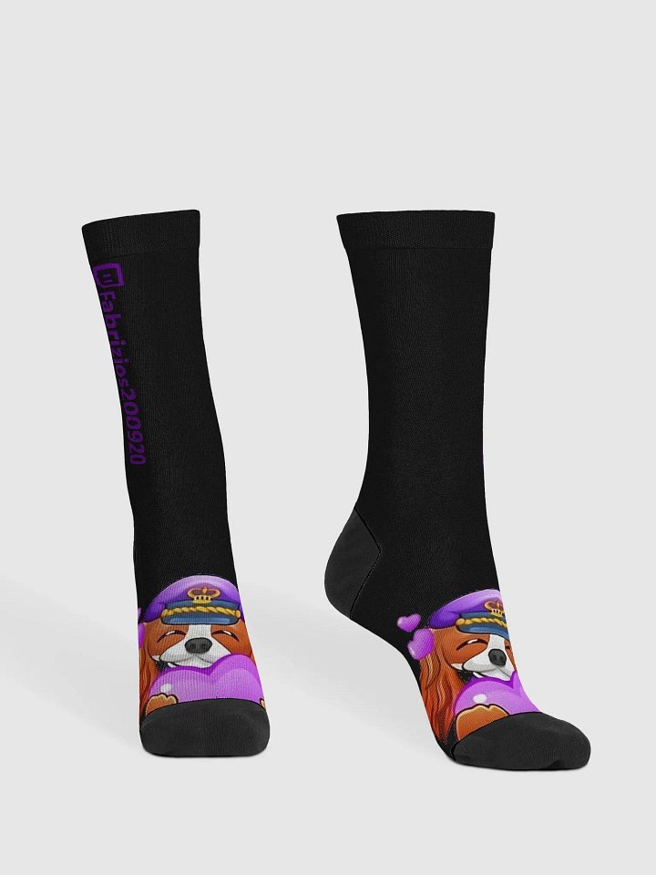 Royal Dog Duo Crew Socks product image (1)
