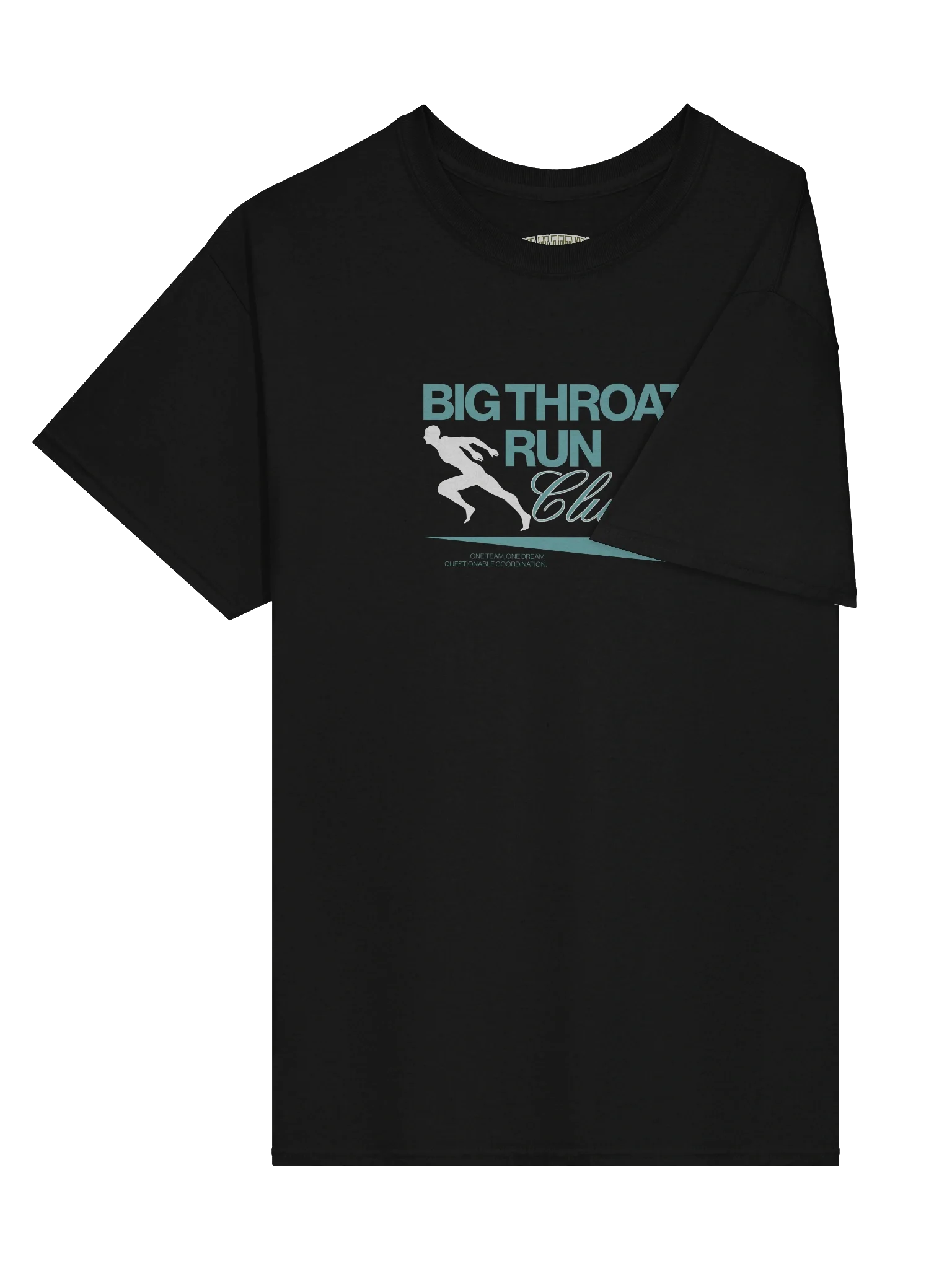 Big Throat Run Club (Black Tee) product image (3)