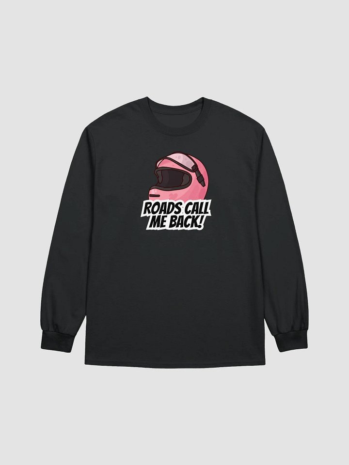 Ride or Die Motorcycle Helmet Long Sleeve Tee product image (1)