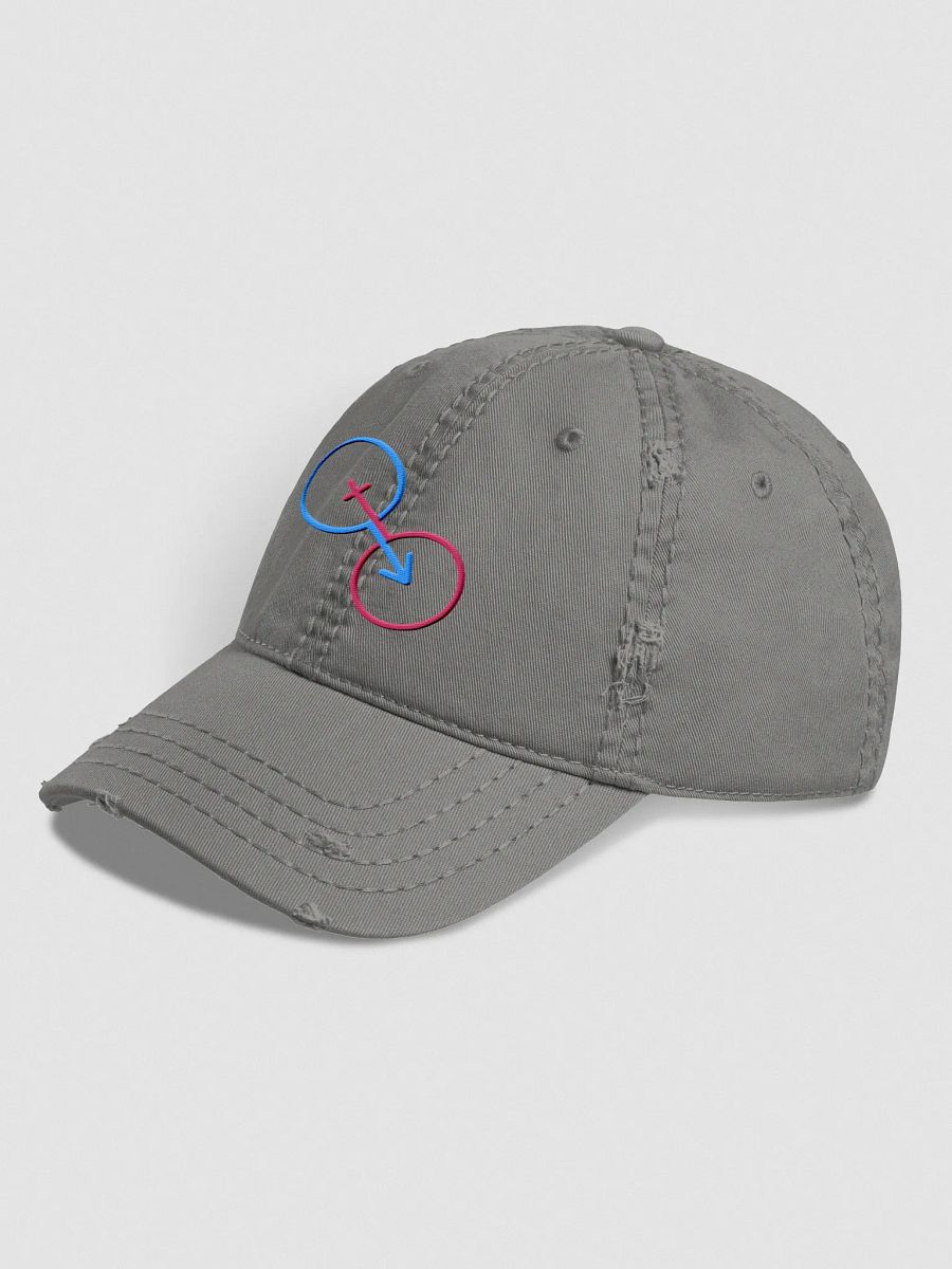 Traditional Love Duo Distressed Dad Hat product image (2)