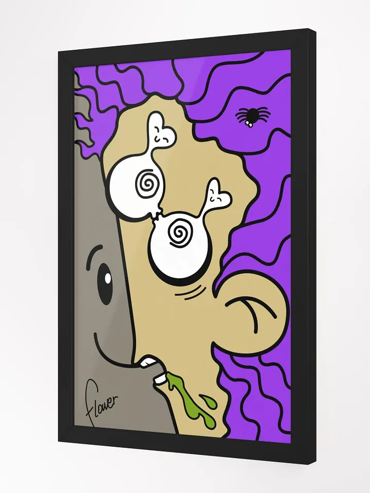 In Love (v2). Framed Matte Poster product image (3)