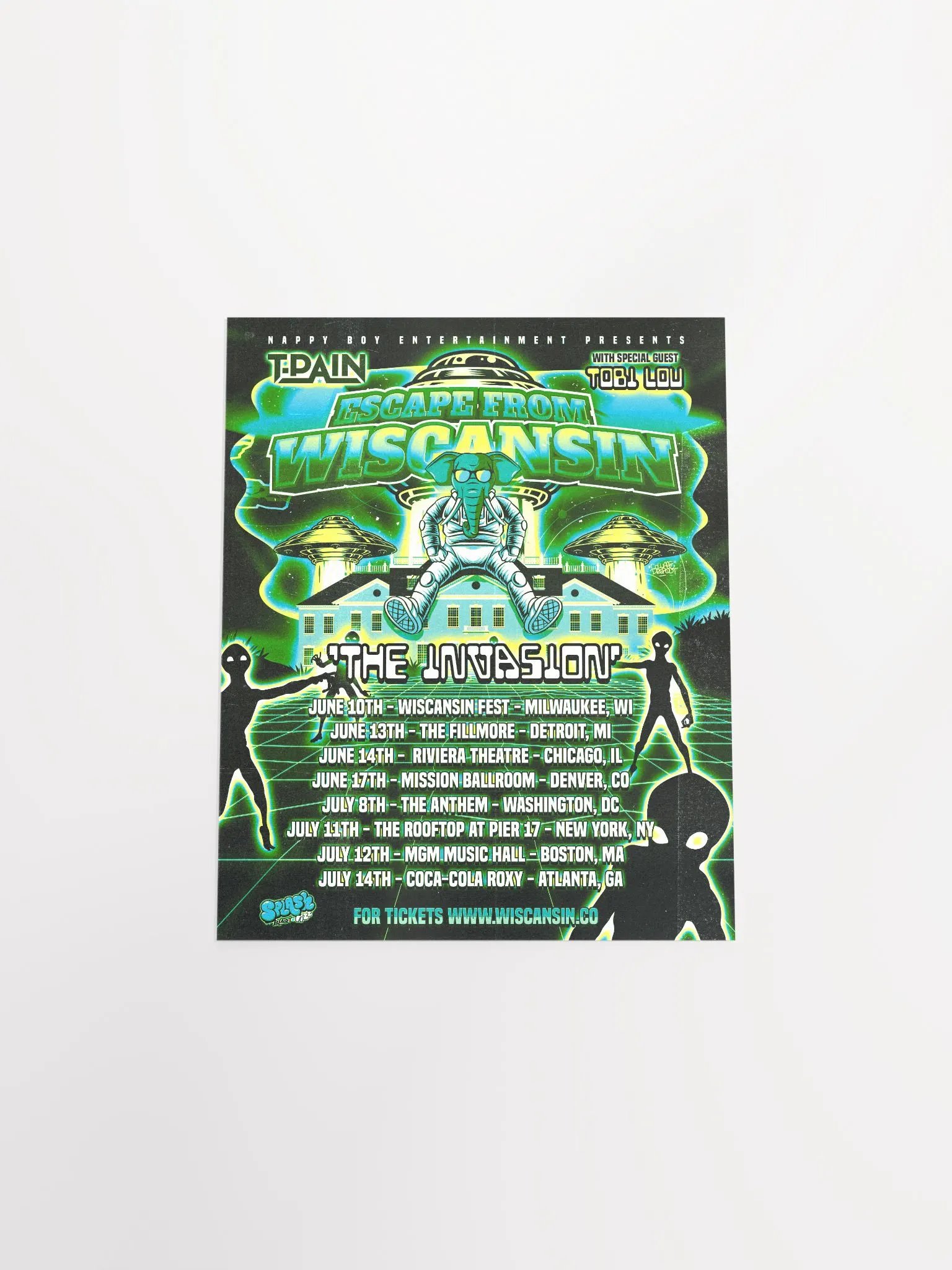 The Invasion Tour Poster product image (4)
