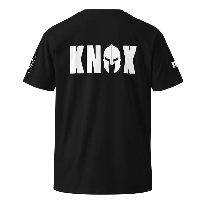 GEW Knox Spartan Warrior Black & White T-Shirt product image (2)
