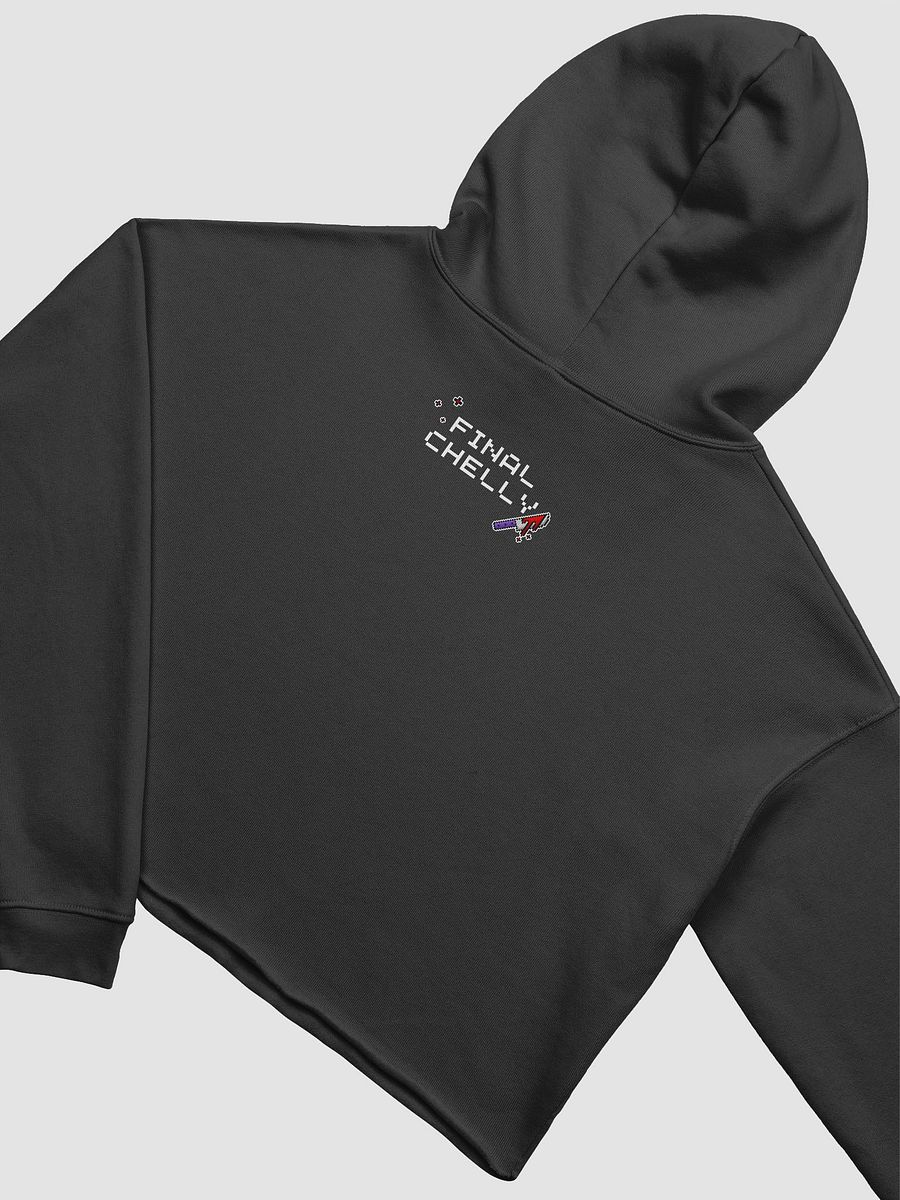 Dont Forget To Ready Up! Womens Printed Crop Top Hoodie product image (4)