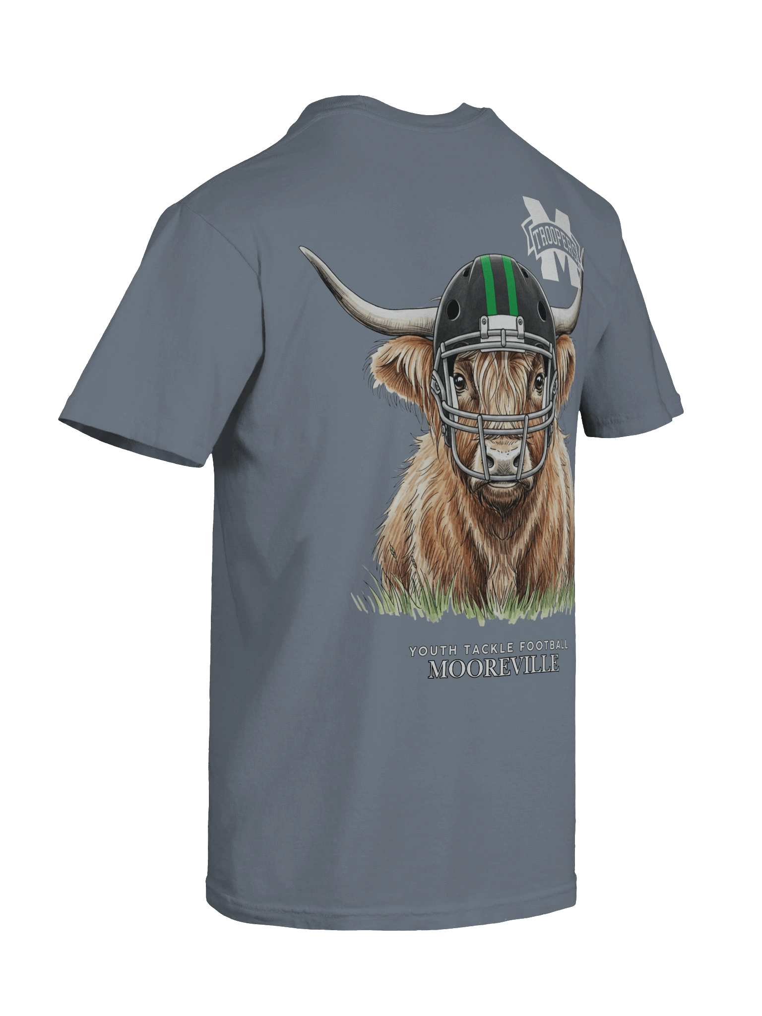 Proud Trooper Highland Cow T-Shirt product image (10)