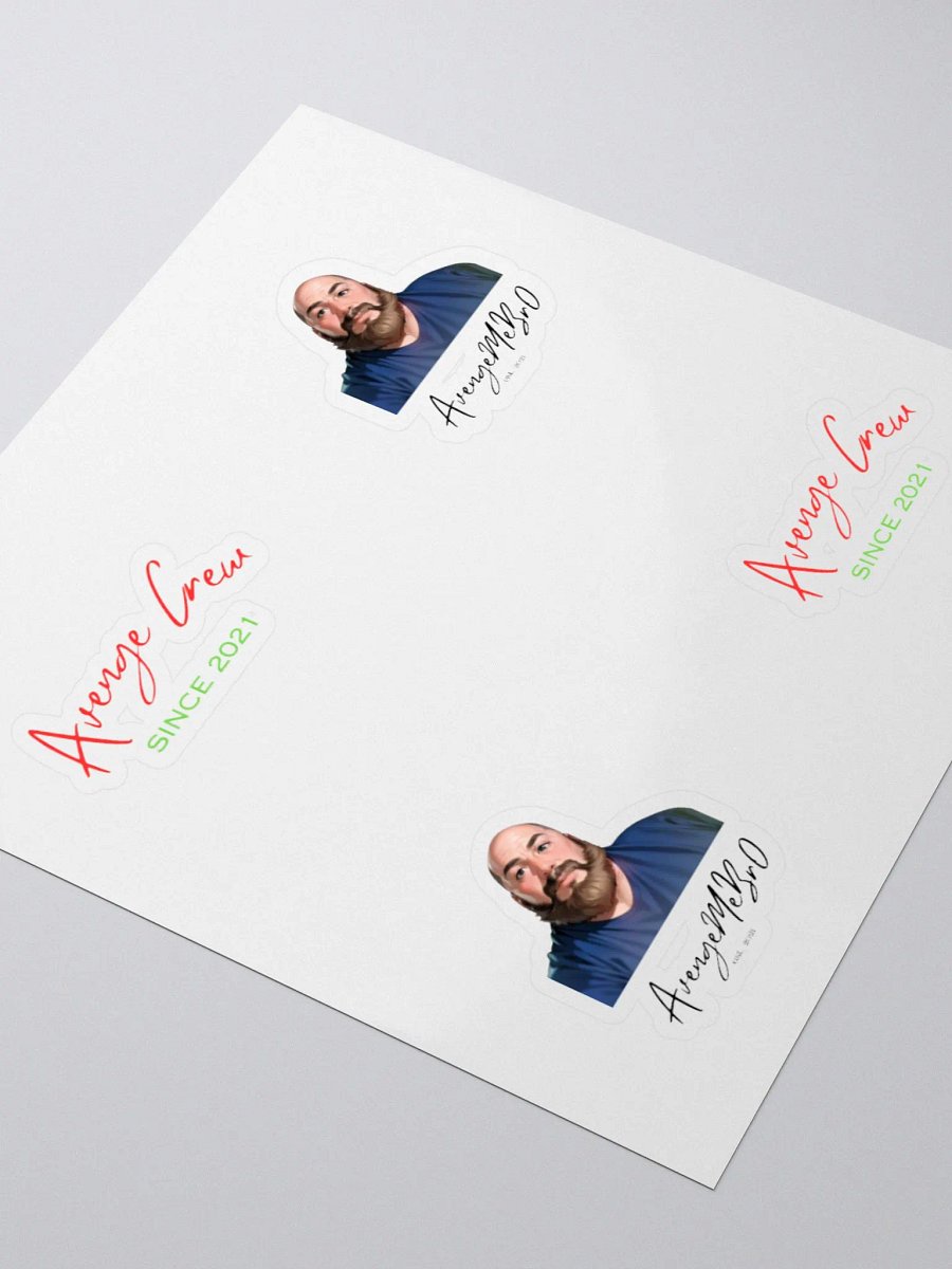 Avenge Crew sticker sheet product image (3)