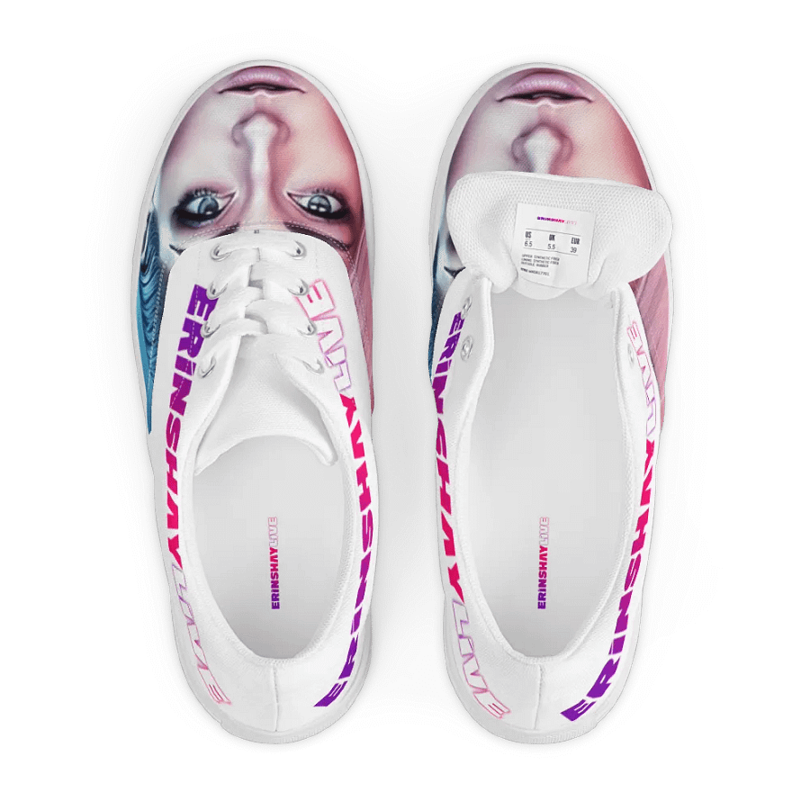 ErinShayLive - Woman's lace up canvas shoes product image (7)