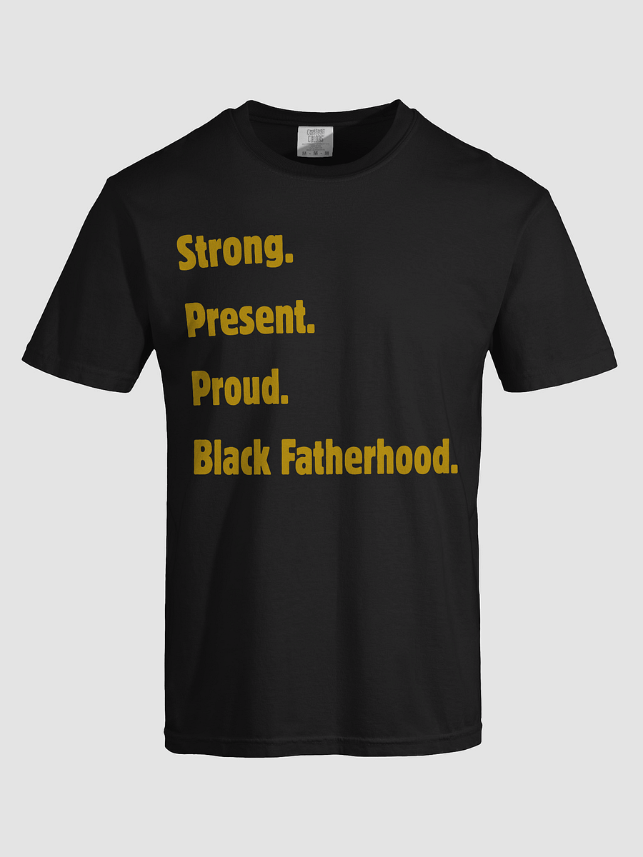 Proud Black Fatherhood T-Shirt product image (5)