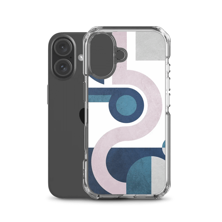 Geometric Harmony iPhone Clear Case product image (50)