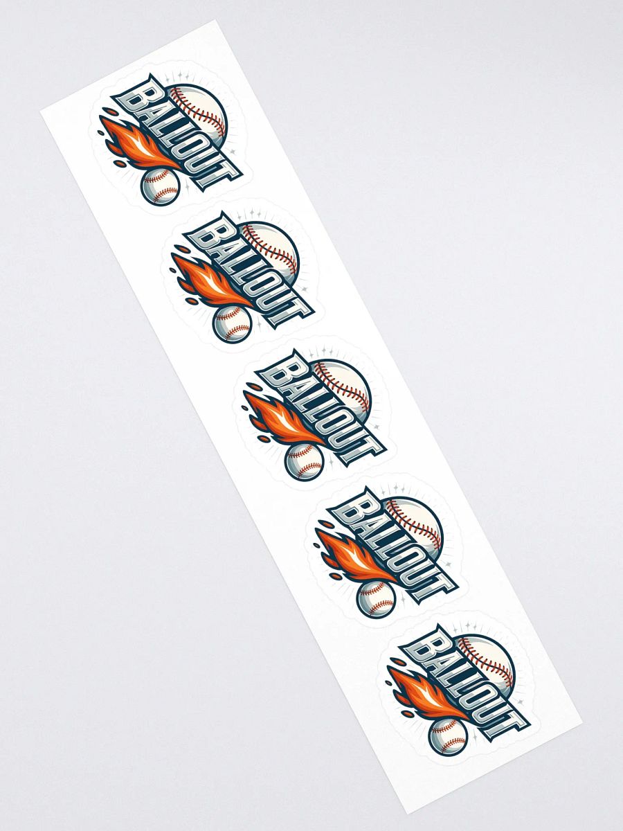 BallOut Kiss Cut Stickers (Set of 5) product image (2)