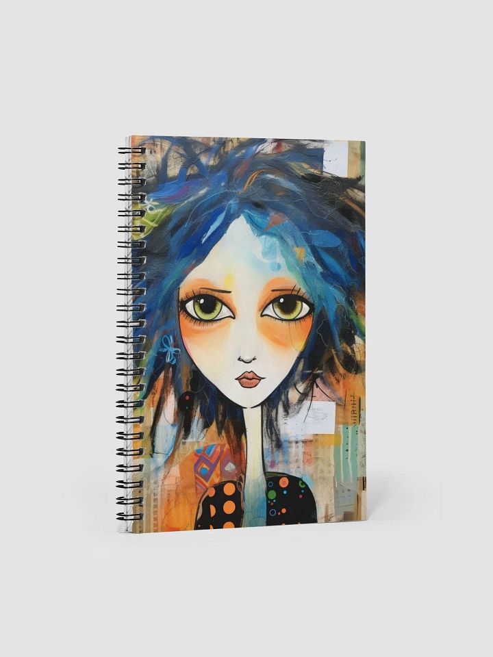 Whimsical Eyes Spiral Notebook product image (1)