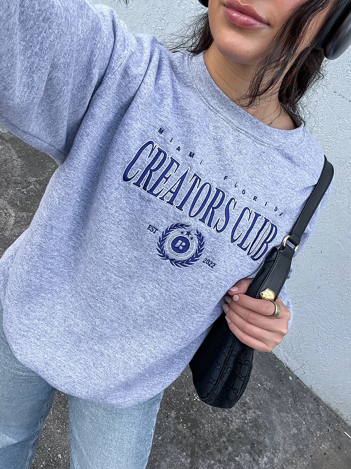 Embroidered Creators Club Sweatshirt product image (1)