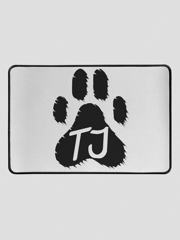 TJ Paw Medium Desk Mat (black) product image (1)