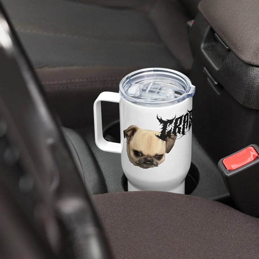 Big Brain Crash Cult Travel Mug product image (8)