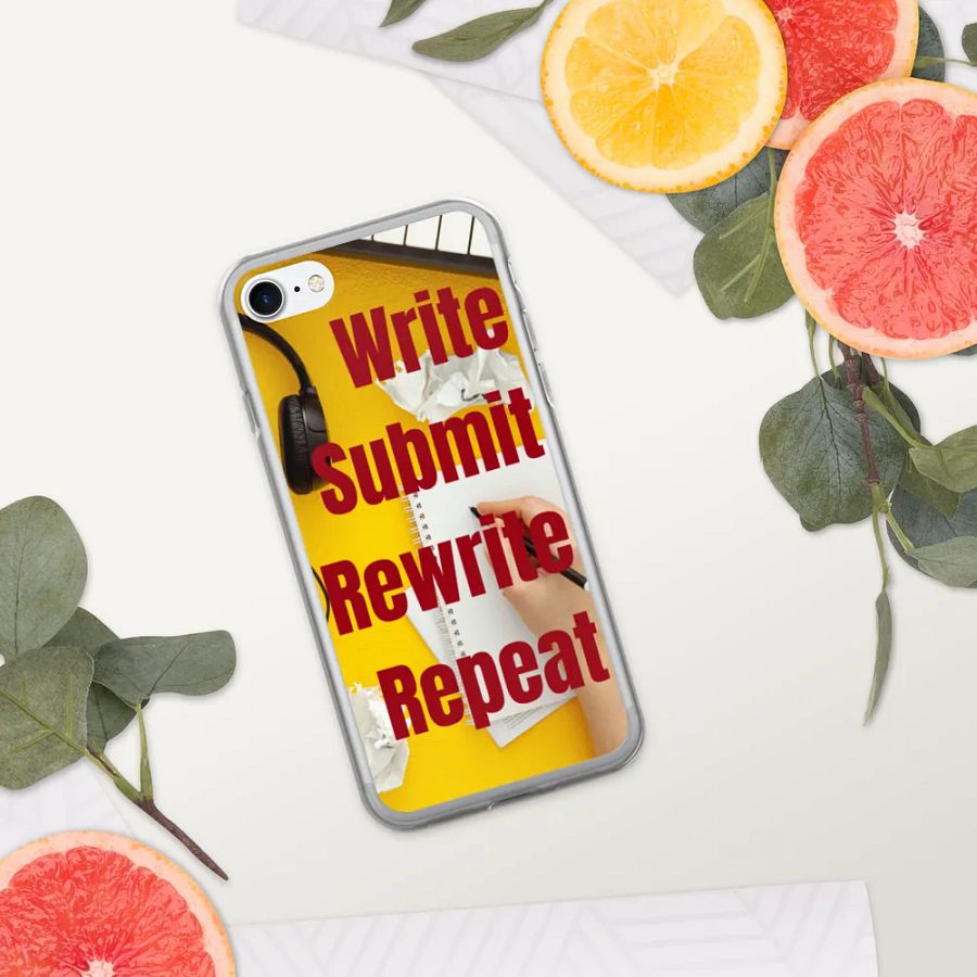 Write, Submit, Rewrite, Repeat iPhone Case product image (338)
