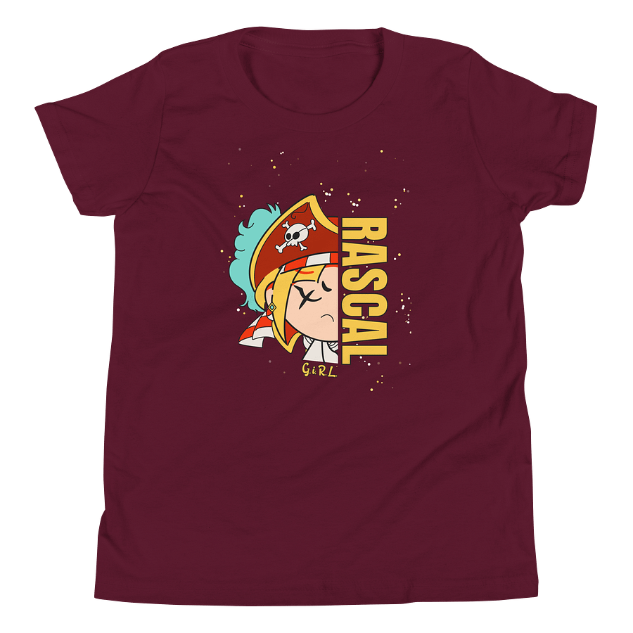 Gamer girl shirt - Rascal from Level Up series by G.i.R.L. youth product image (2)