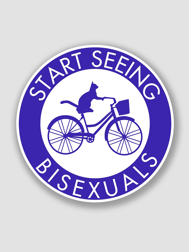 Start Seeing Bisexuals Sticker product image (1)