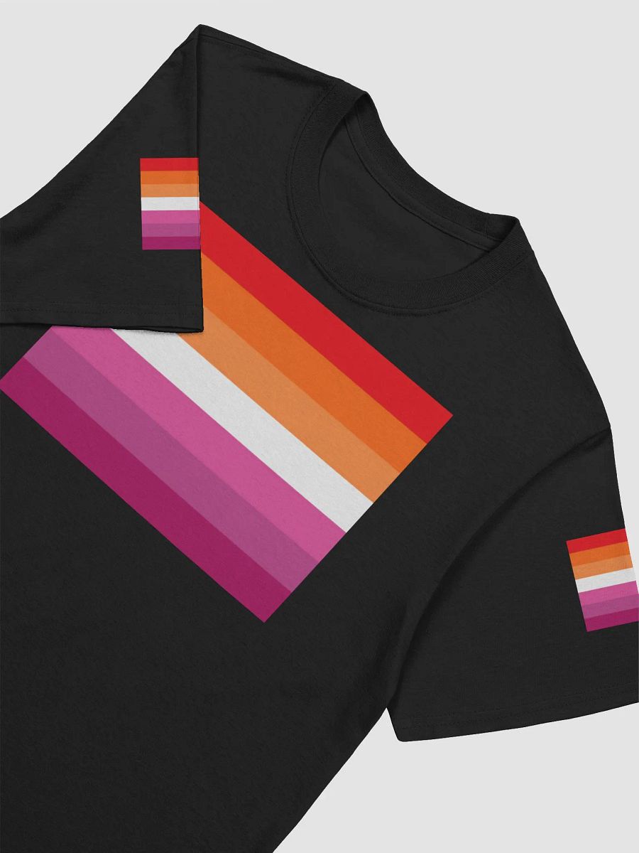 LGBTQI+ Pride Lesbian Flag Shirt product image (12)