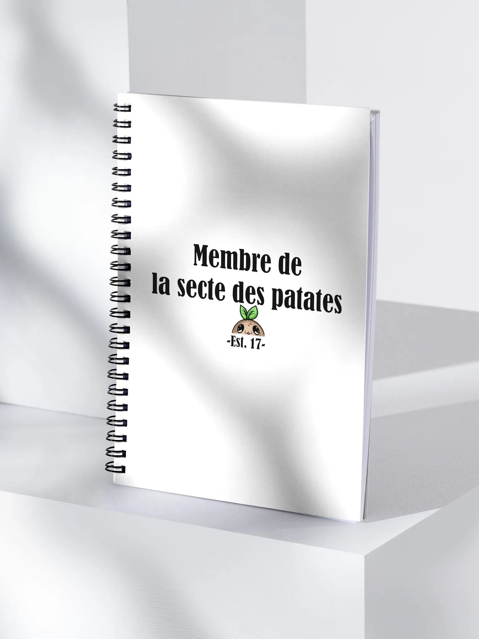 ''Membre'' Cahier à spirale product image (4)