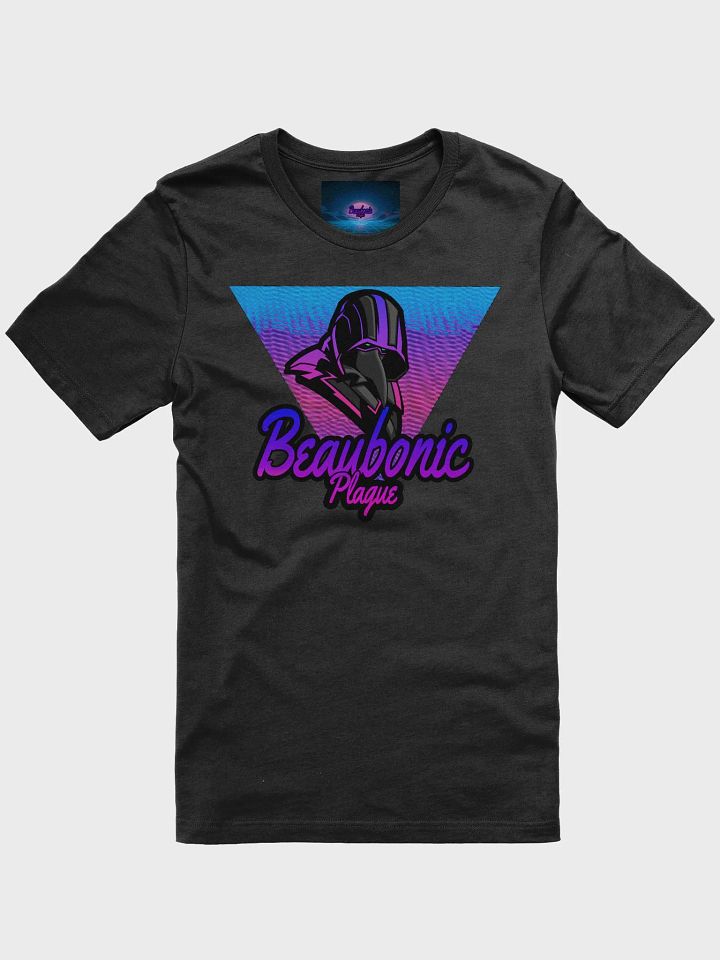 Plague Doctor Logo Pink and Cyan product image (1)