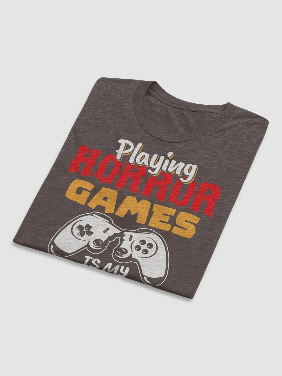 Men's T-Shirt - Playing Horror Games Is My Cardio product image (28)