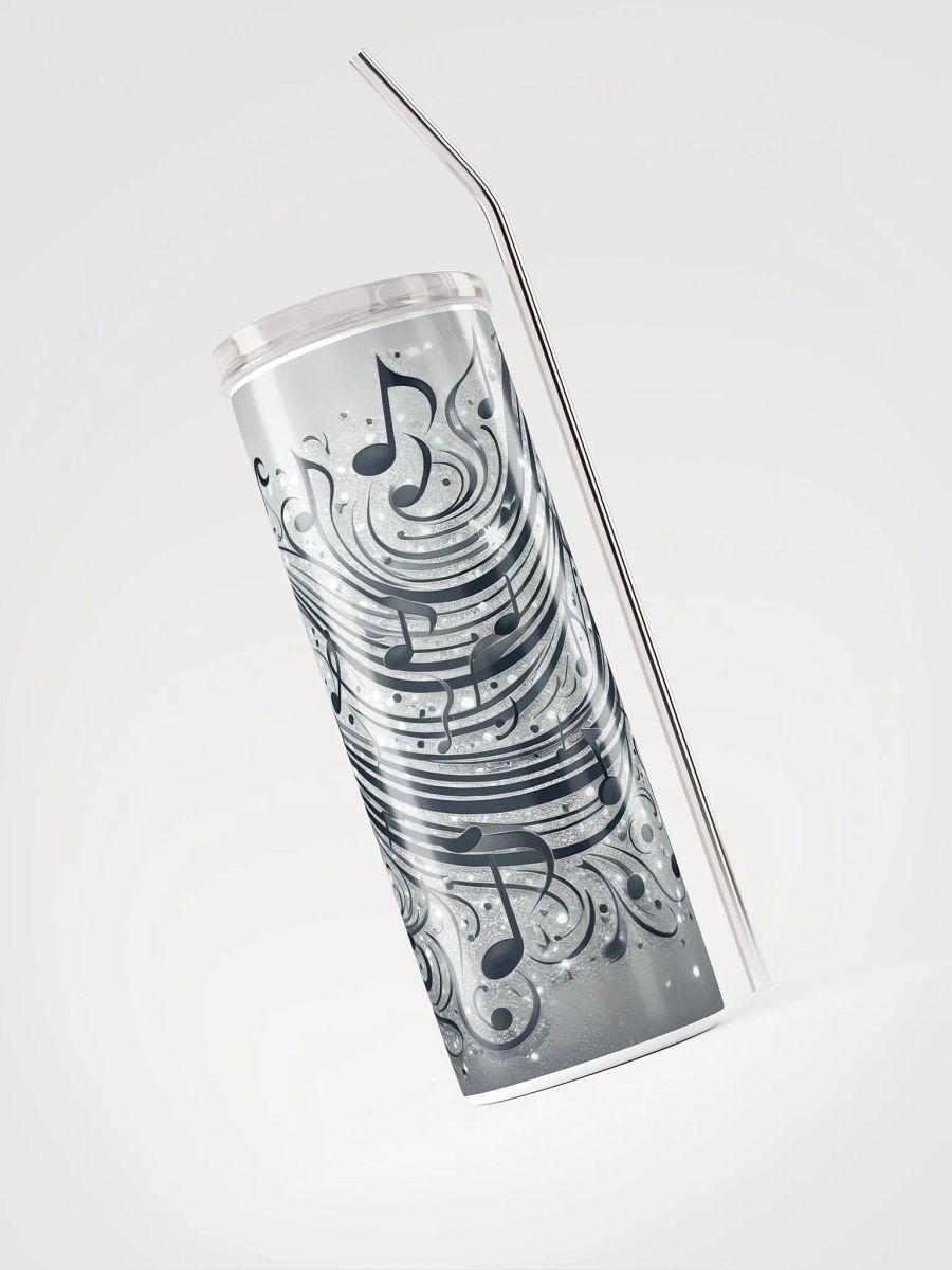 Rhythmic Notes Stainless Steel Tumbler product image (3)