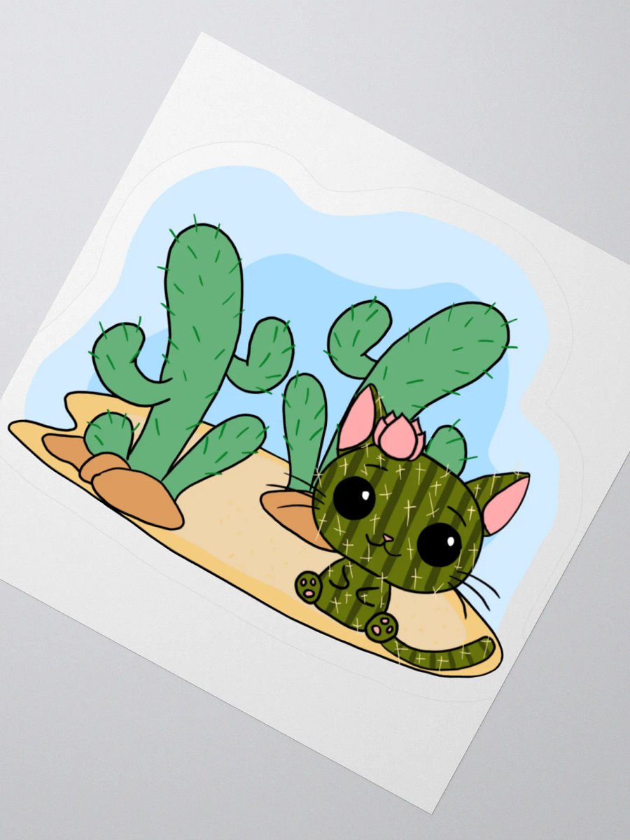 Nacho the Cactus Cat Cryptikids Merch product image (5)