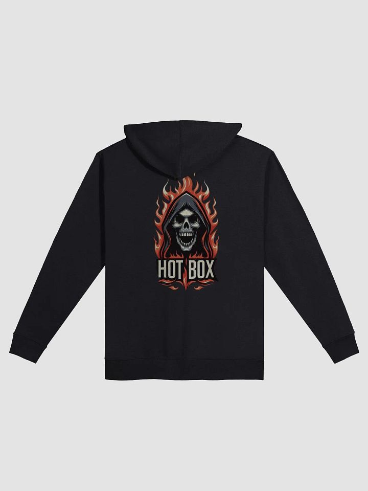 HOT BOX FAM HOT BOX REAPER "DEATH" ZIP UP HOODIE product image (5)